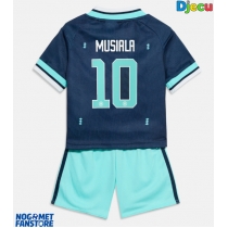 Njemačka Jamal Musiala #10 Gostujuci Dres za djecu SP 2026 Kratak Rukav (+ Kratke hlače)